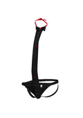 MOB Tuxedo black lace thong
