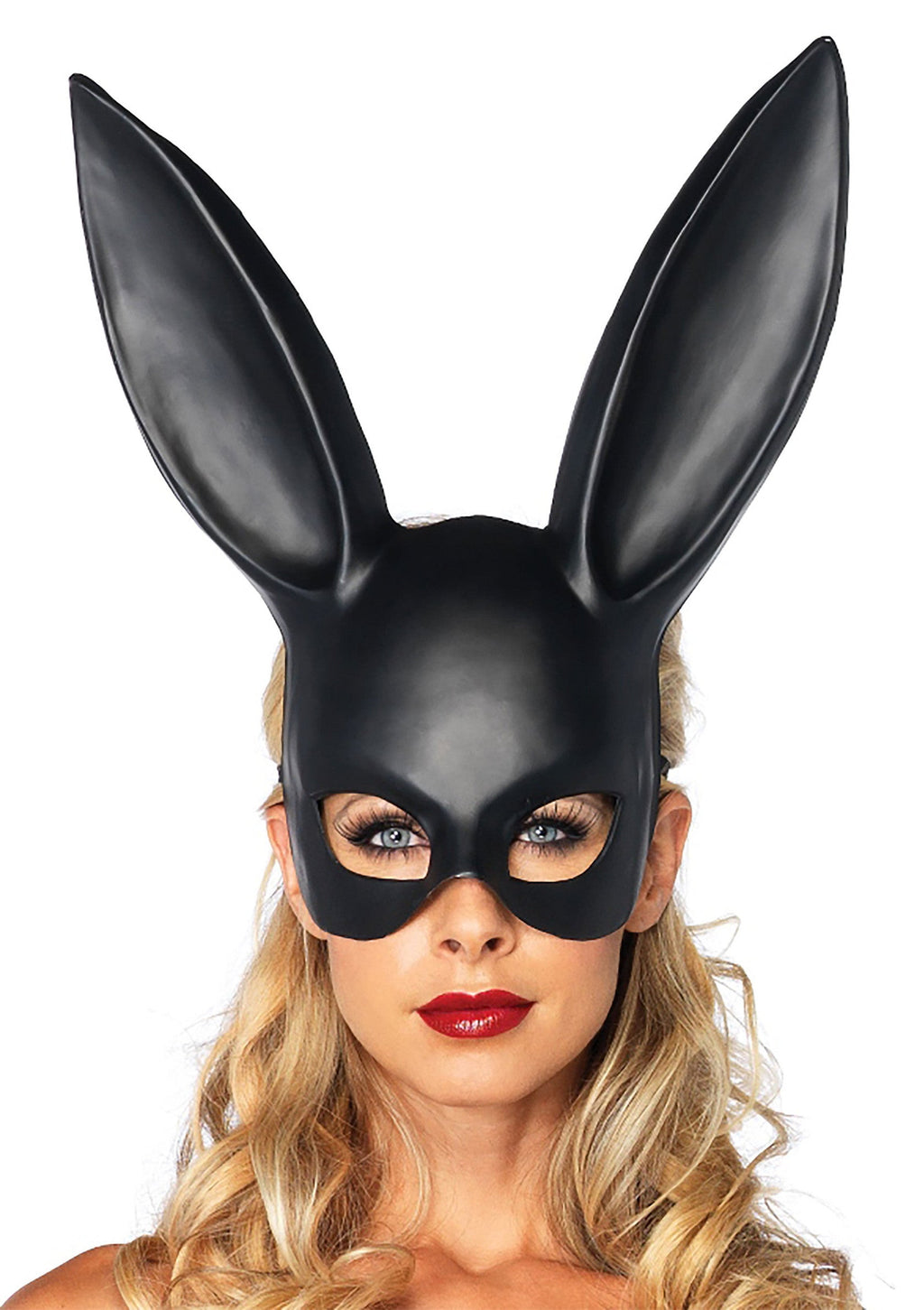 Black masquerade bunny mask