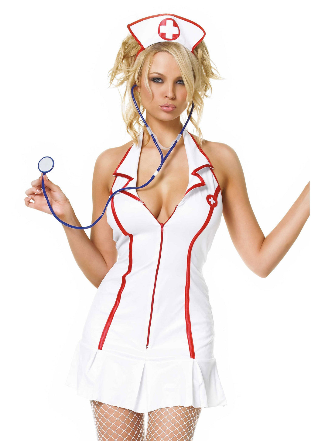 Head Nurse White Dress