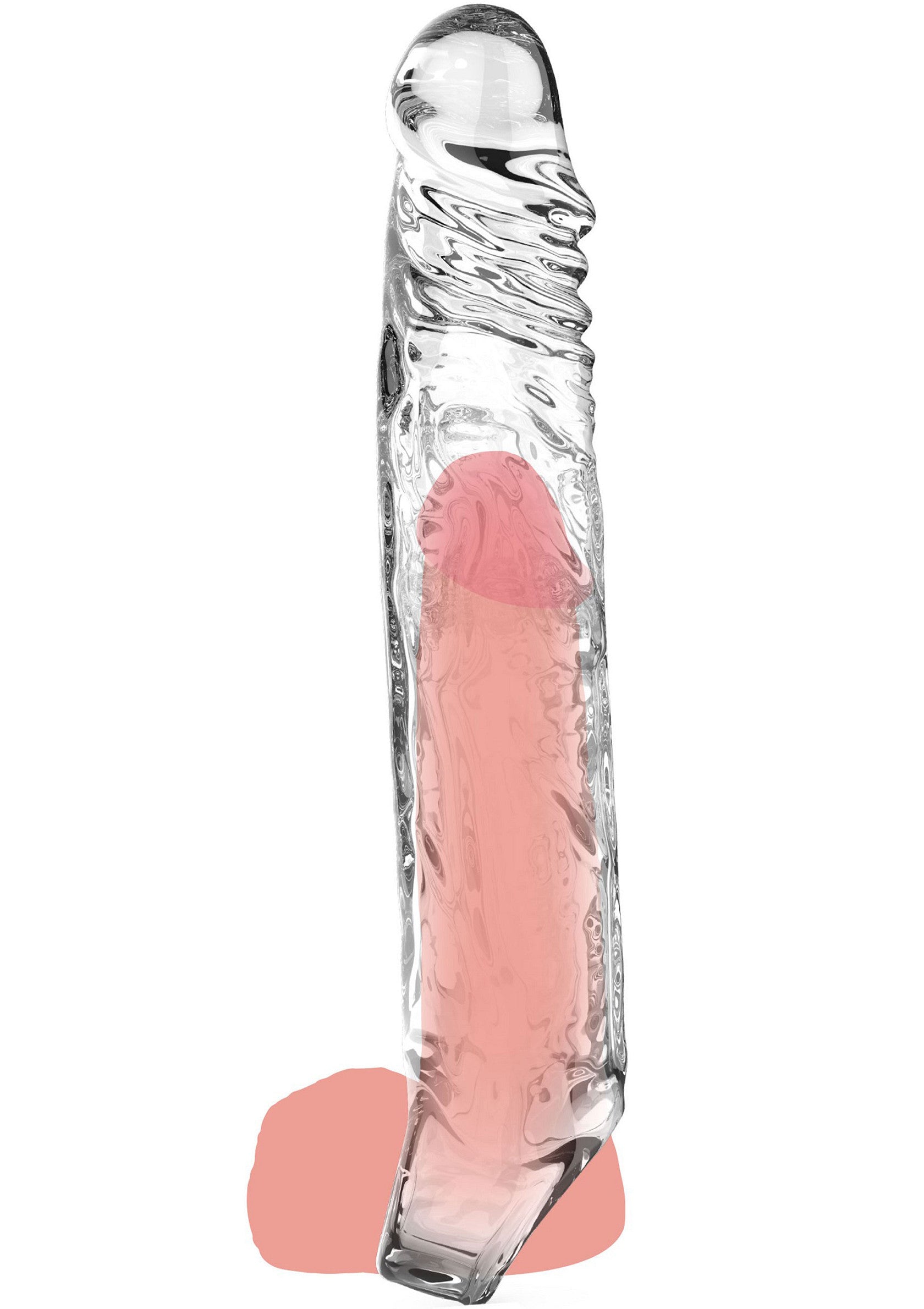 TPE Extension Sleeve XL 22.5 cm Clear