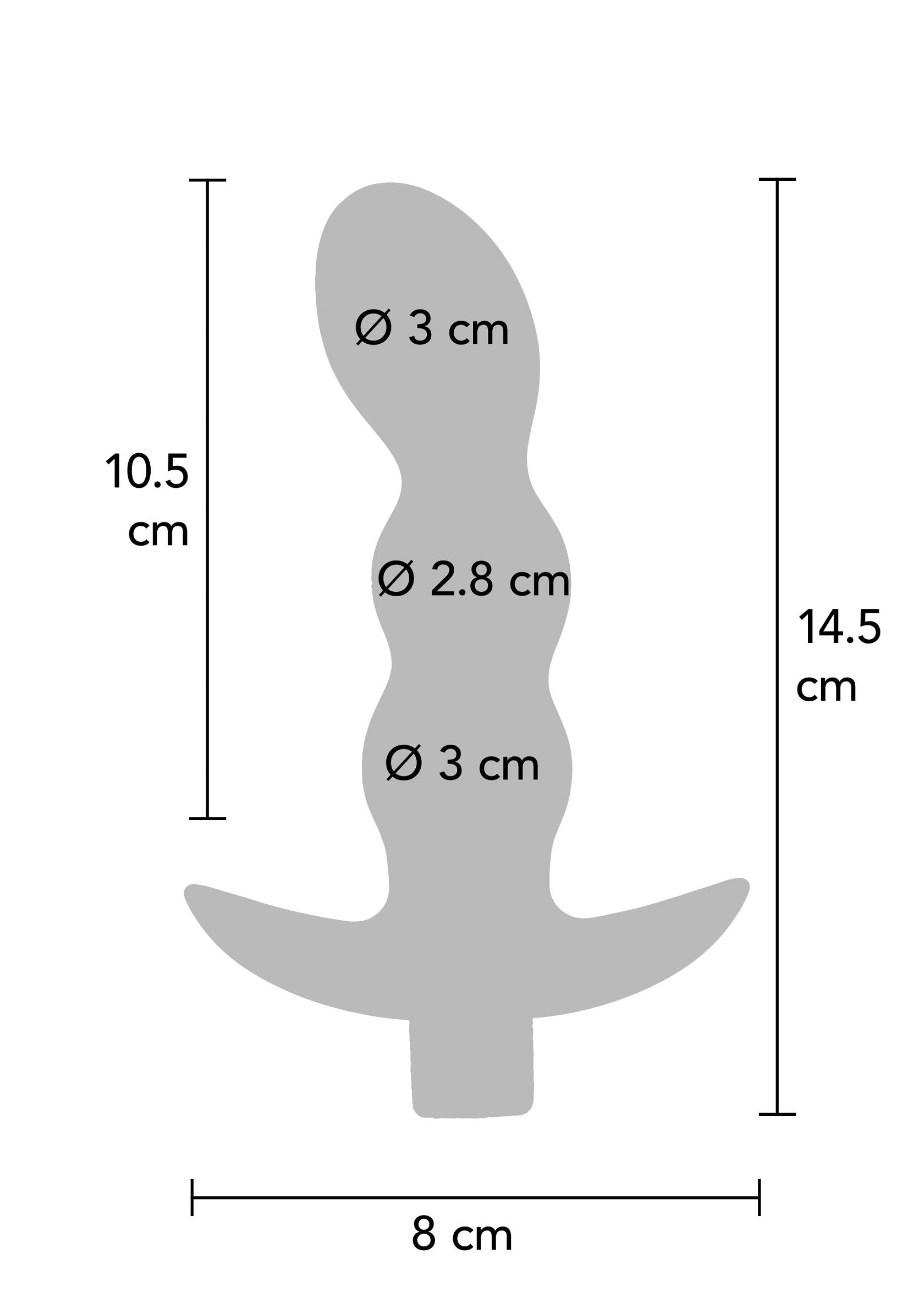 The Risque Blue Buttplug