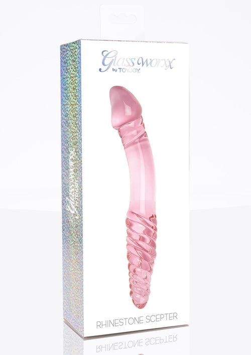 Clear Double Ended Rhinestone Wand