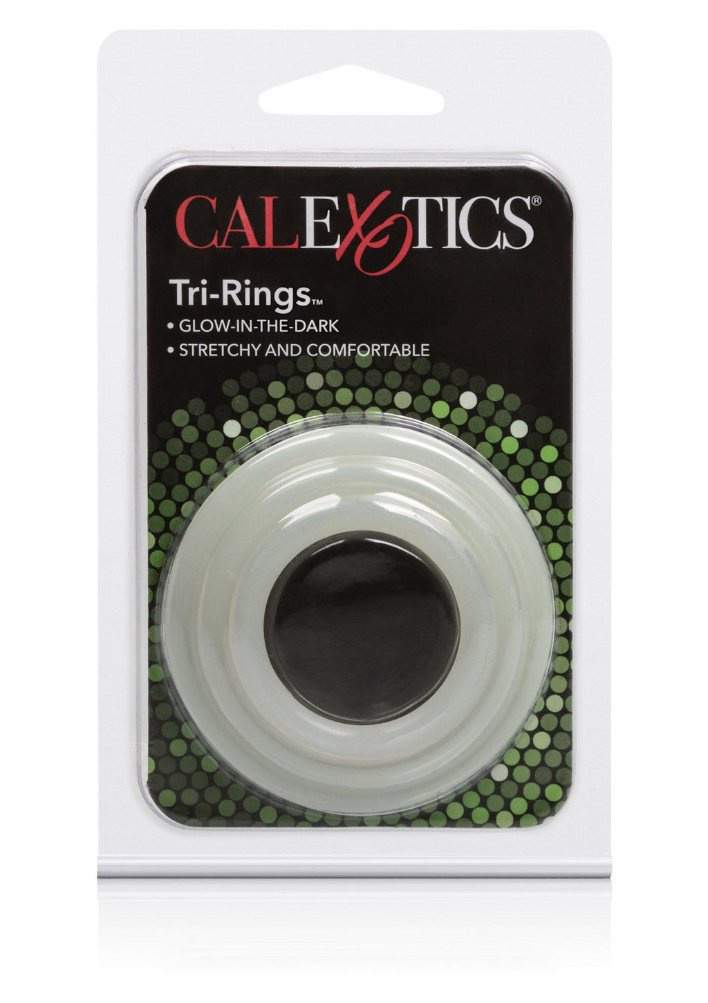 White Tri-Rings