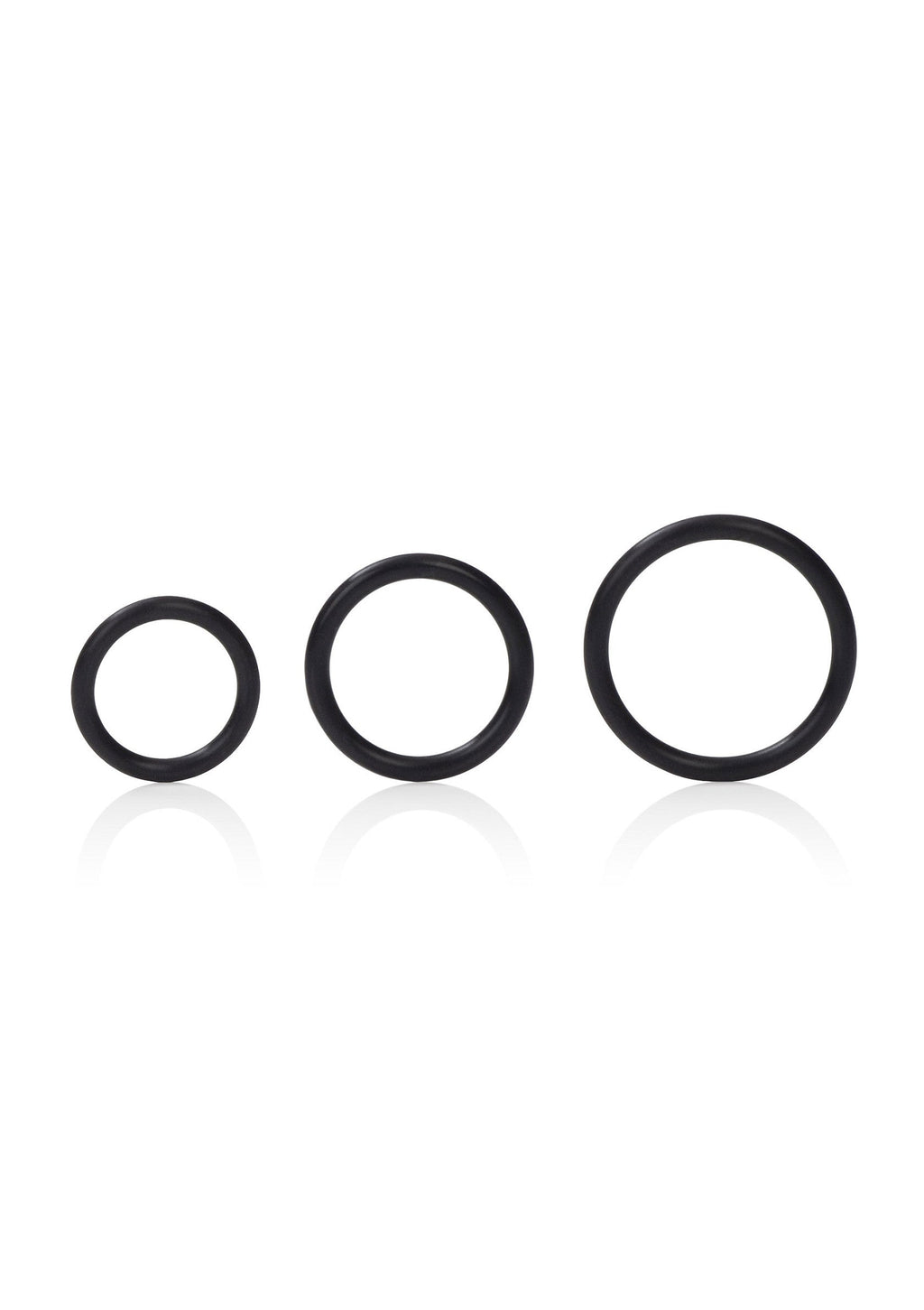 Black silicone support rings