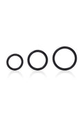 Black silicone support rings