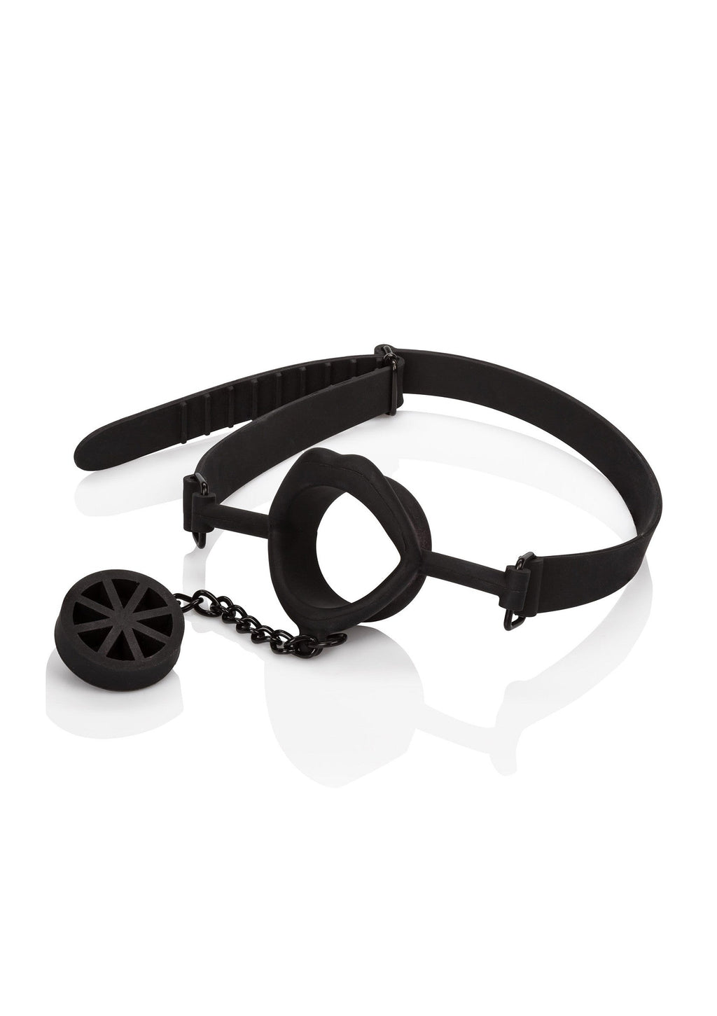 Scandal black silicone gag