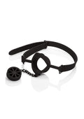 Scandal black silicone gag