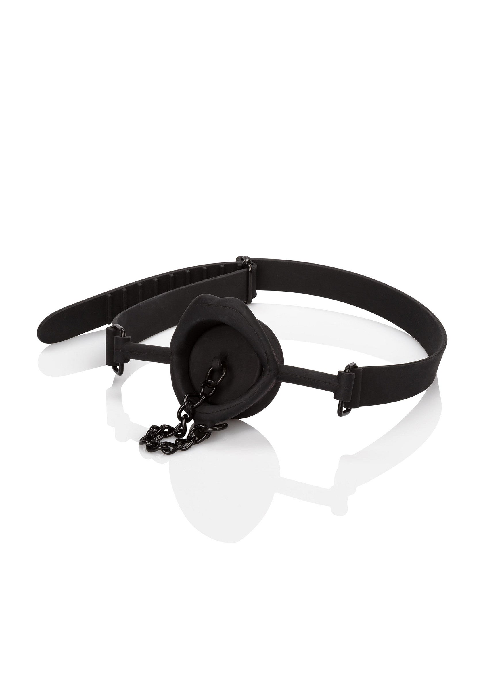 Scandal black silicone gag