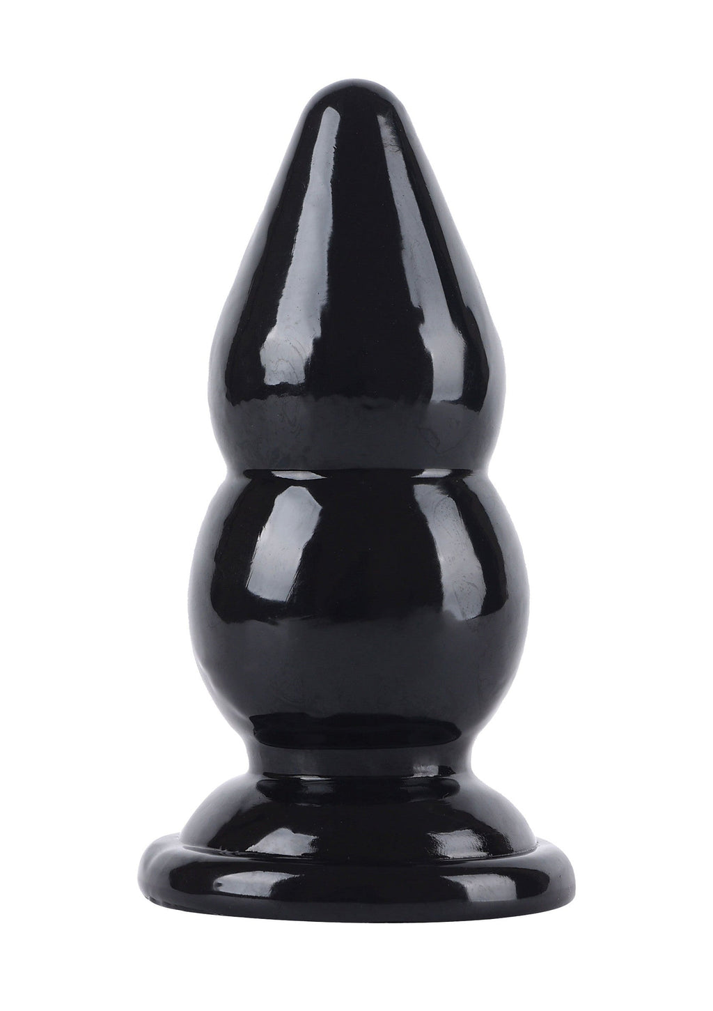 Large 17 cm black anal beads