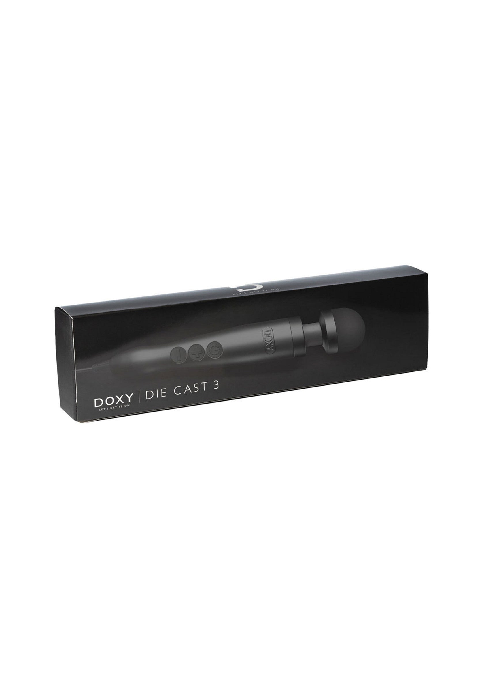 Compact Die Cast 3 matte black massager