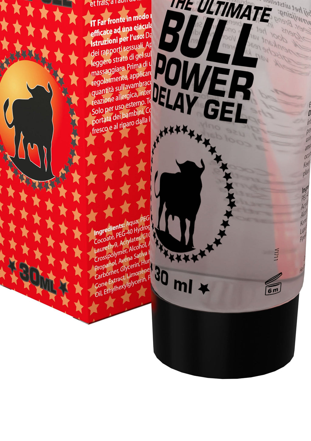 Bull Power Delay Gel West 30 ml natural