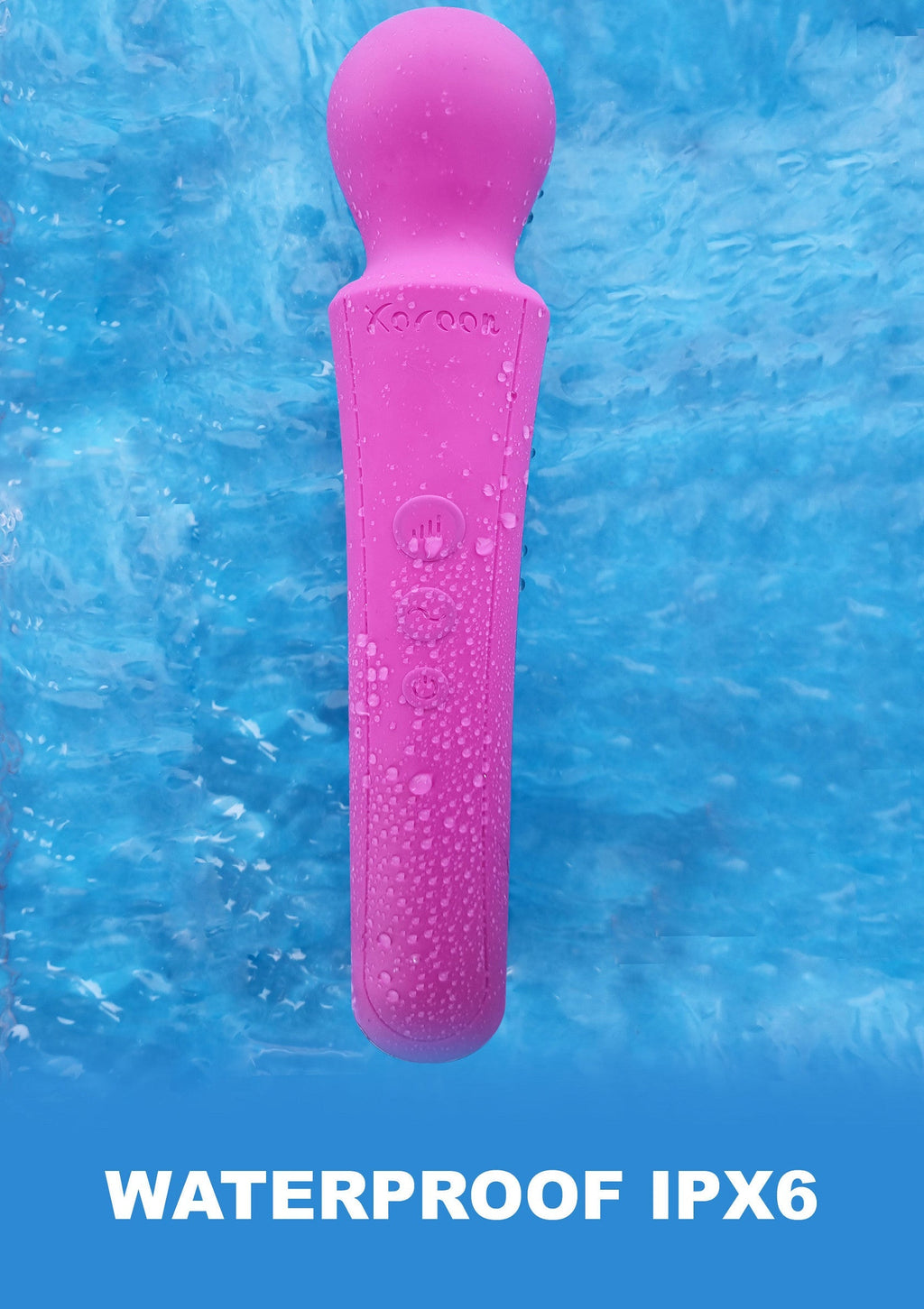 The curved fuchsia wand
