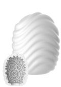White Wave Mini Masturbator