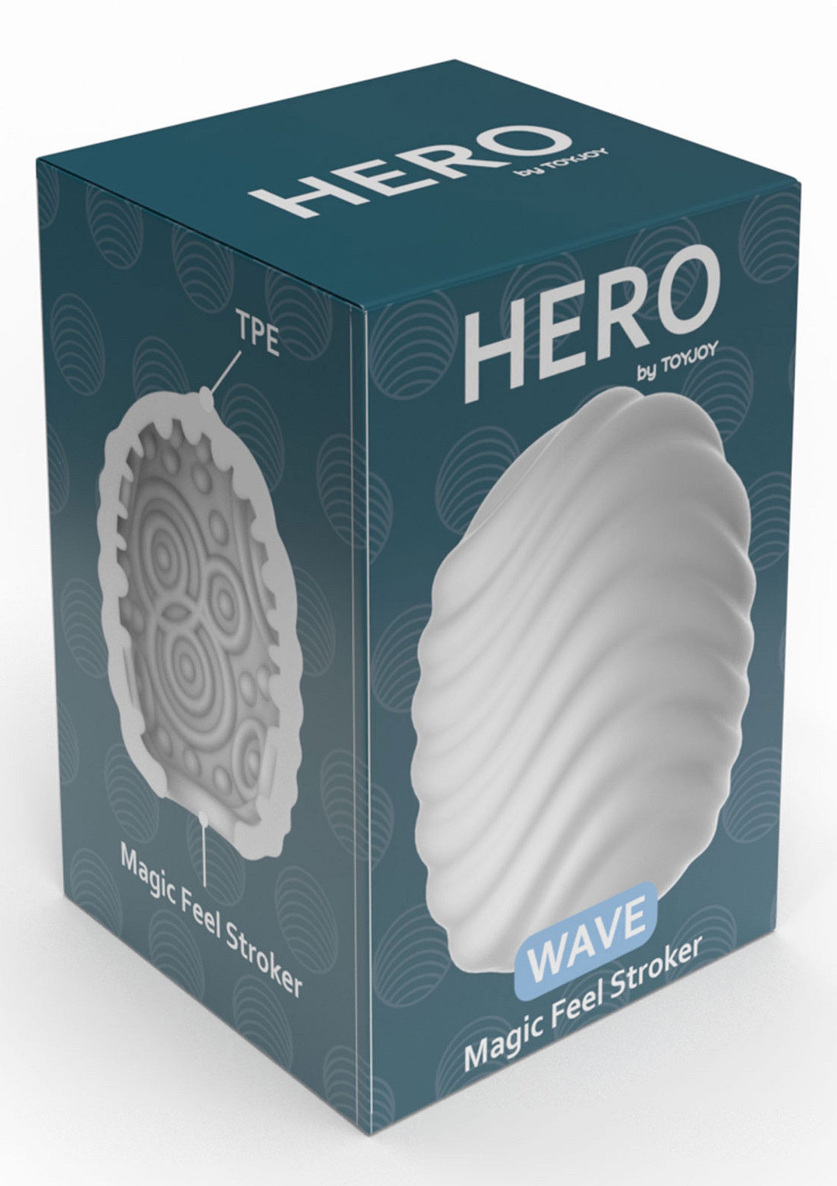 White Wave Mini Masturbator