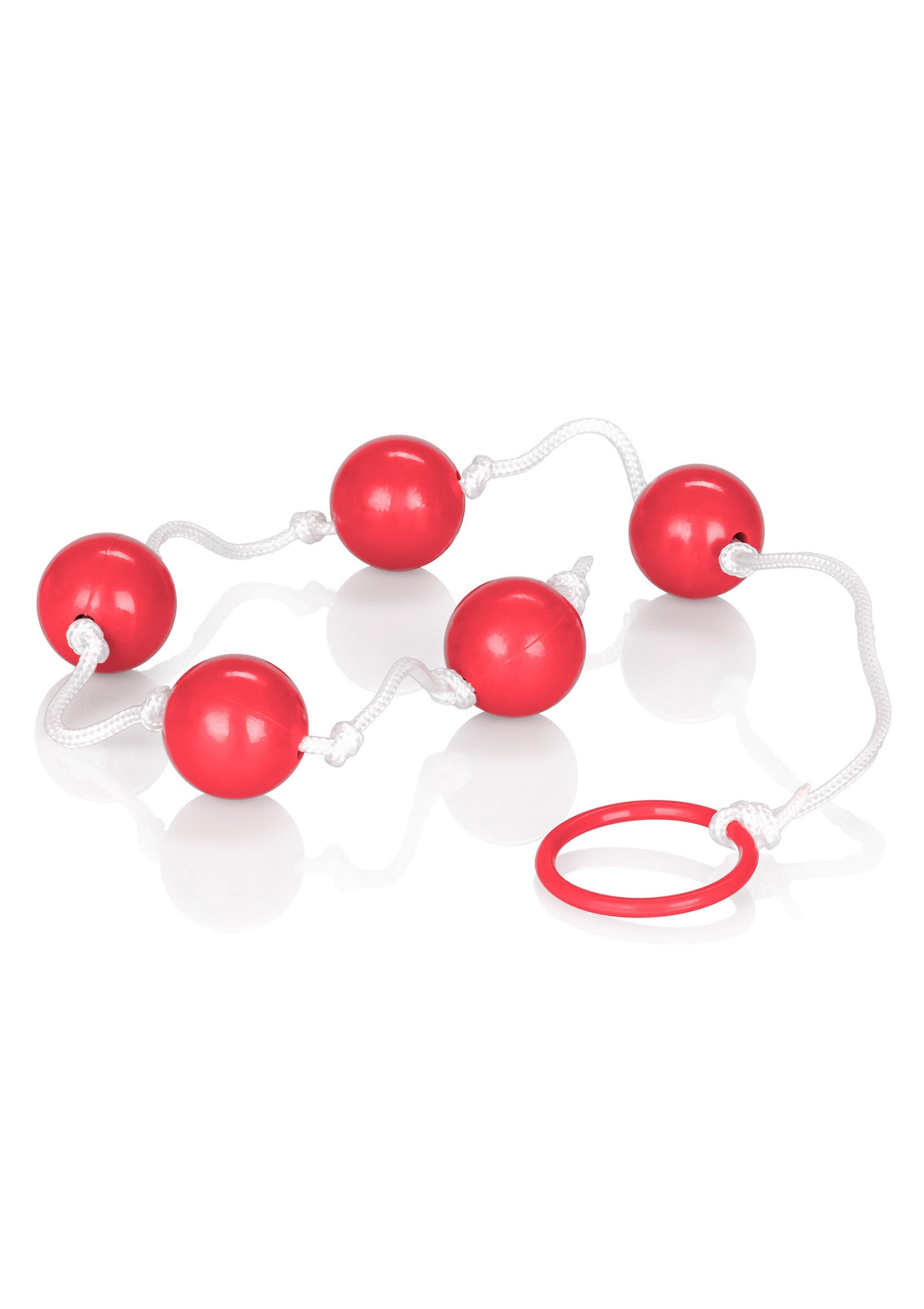 Medium red anal beads