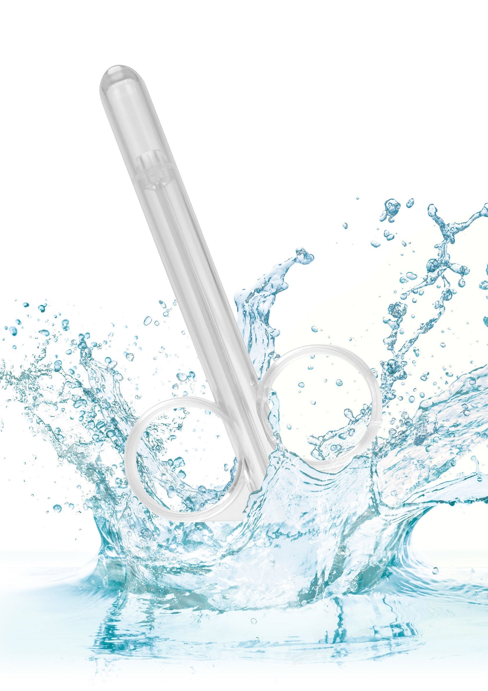2 transparent lubricating tubes