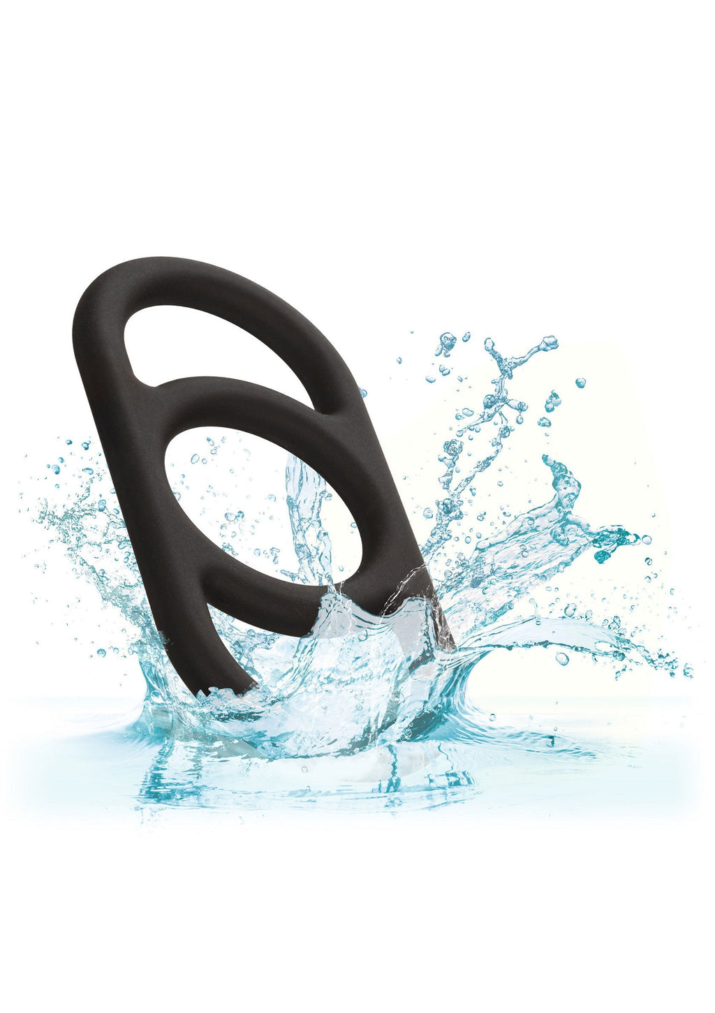 Black silicone Commander ring