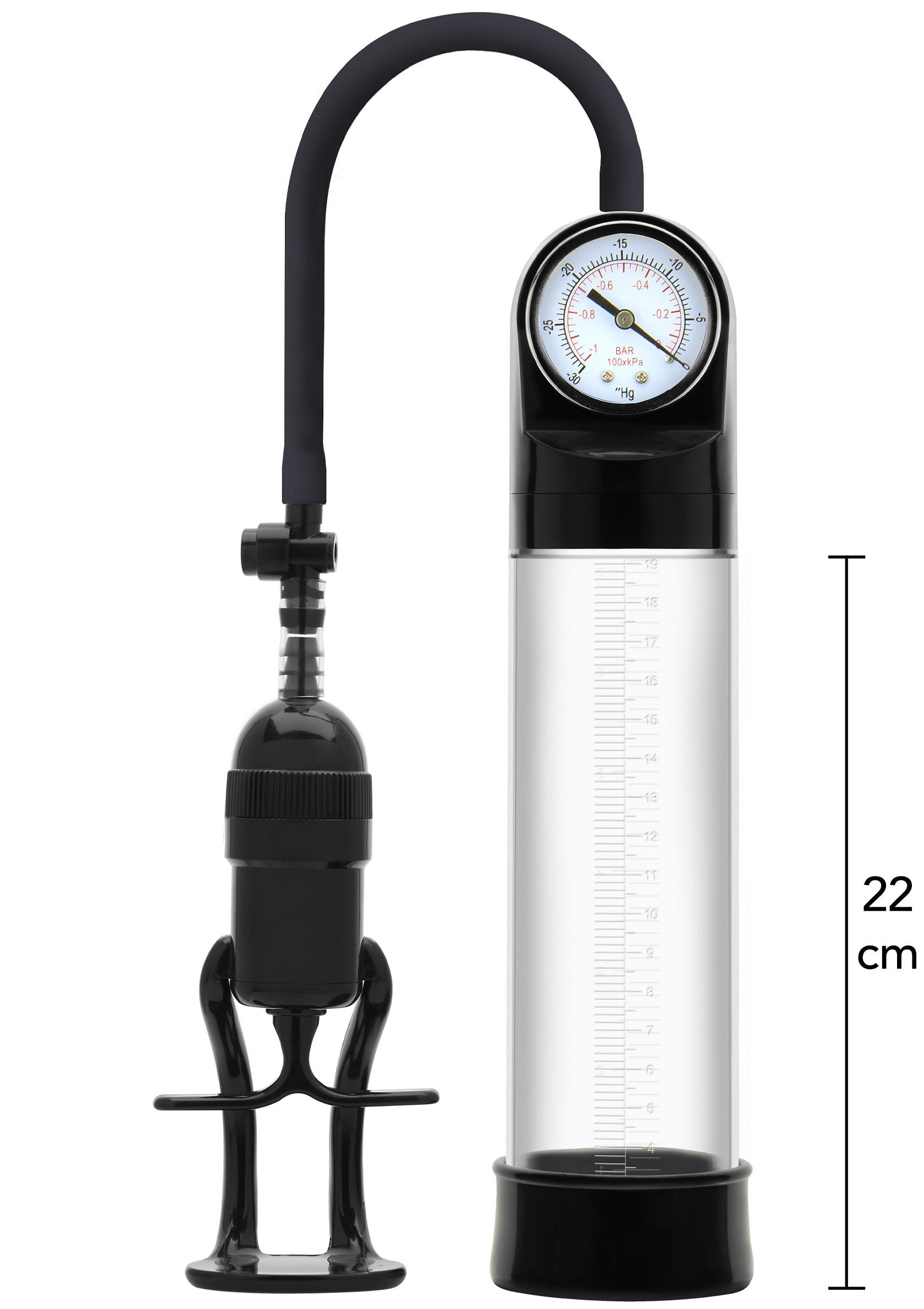 Black Pro Pressure Penis Pump