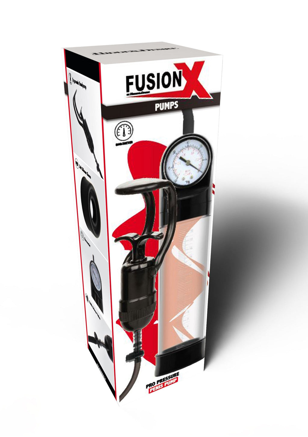 Black Pro Pressure Penis Pump