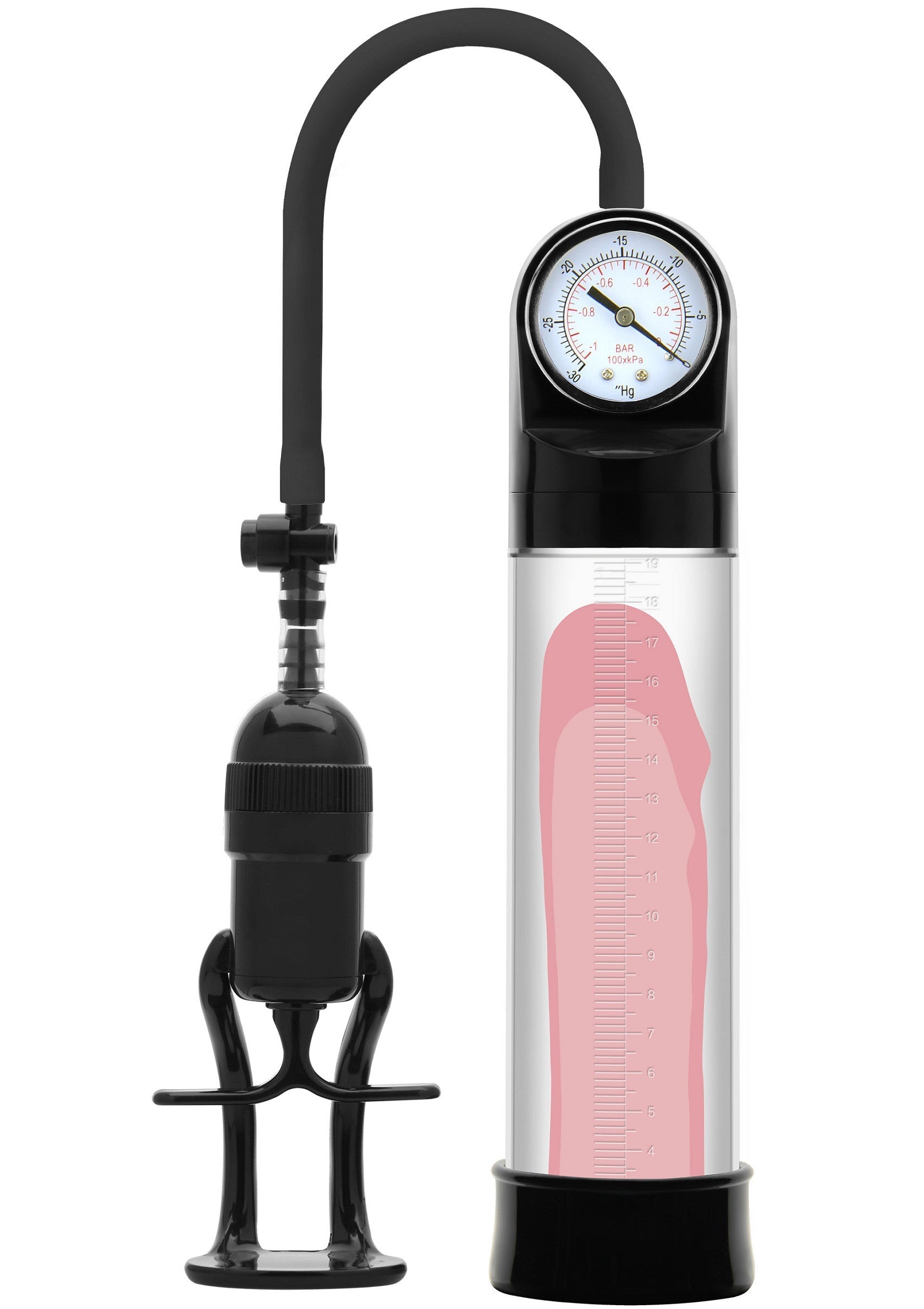 Black Pro Pressure Penis Pump