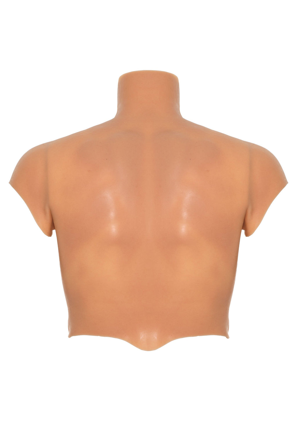Silicone pectorals and abs for torso