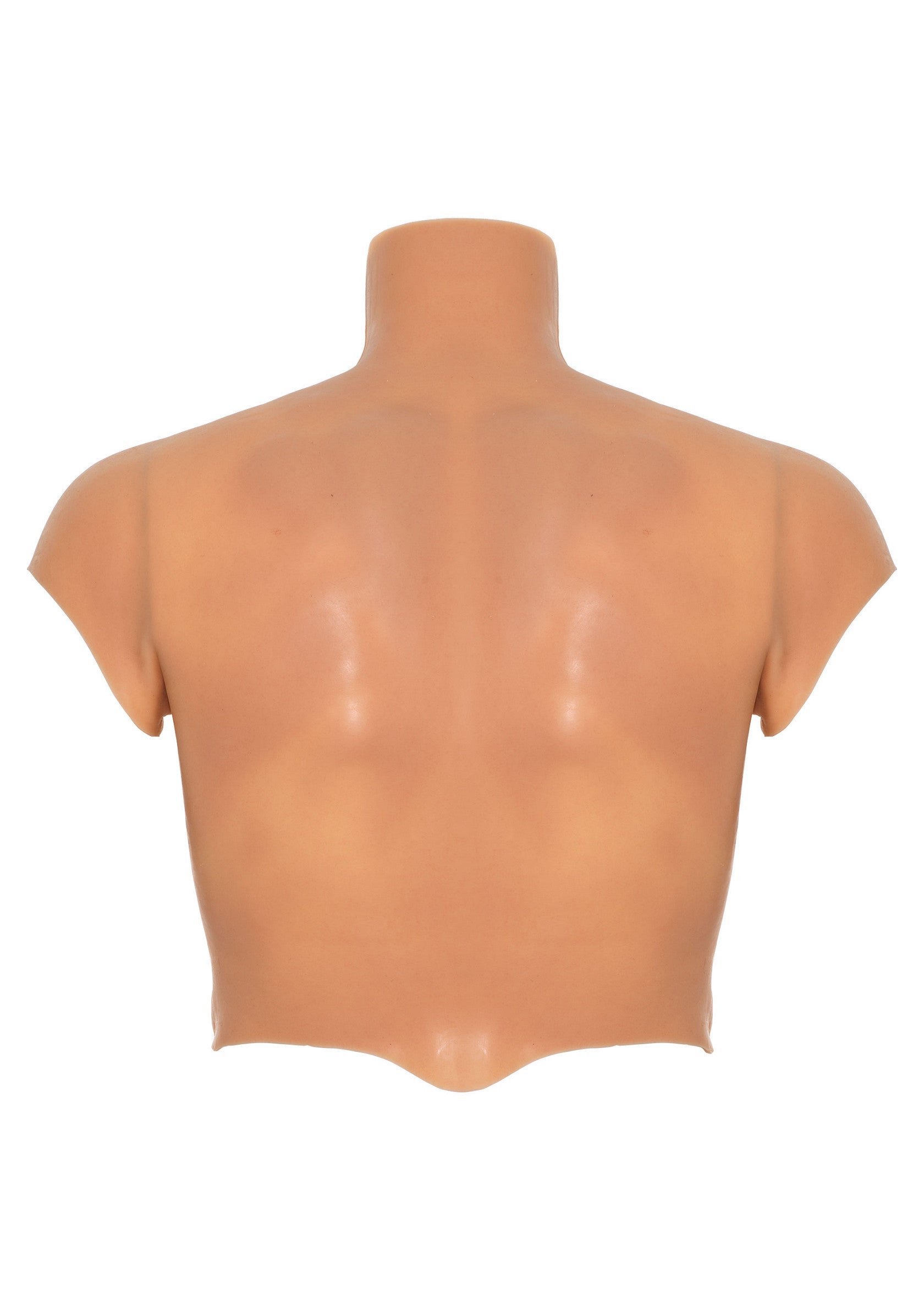 Silicone pectorals and abs for torso
