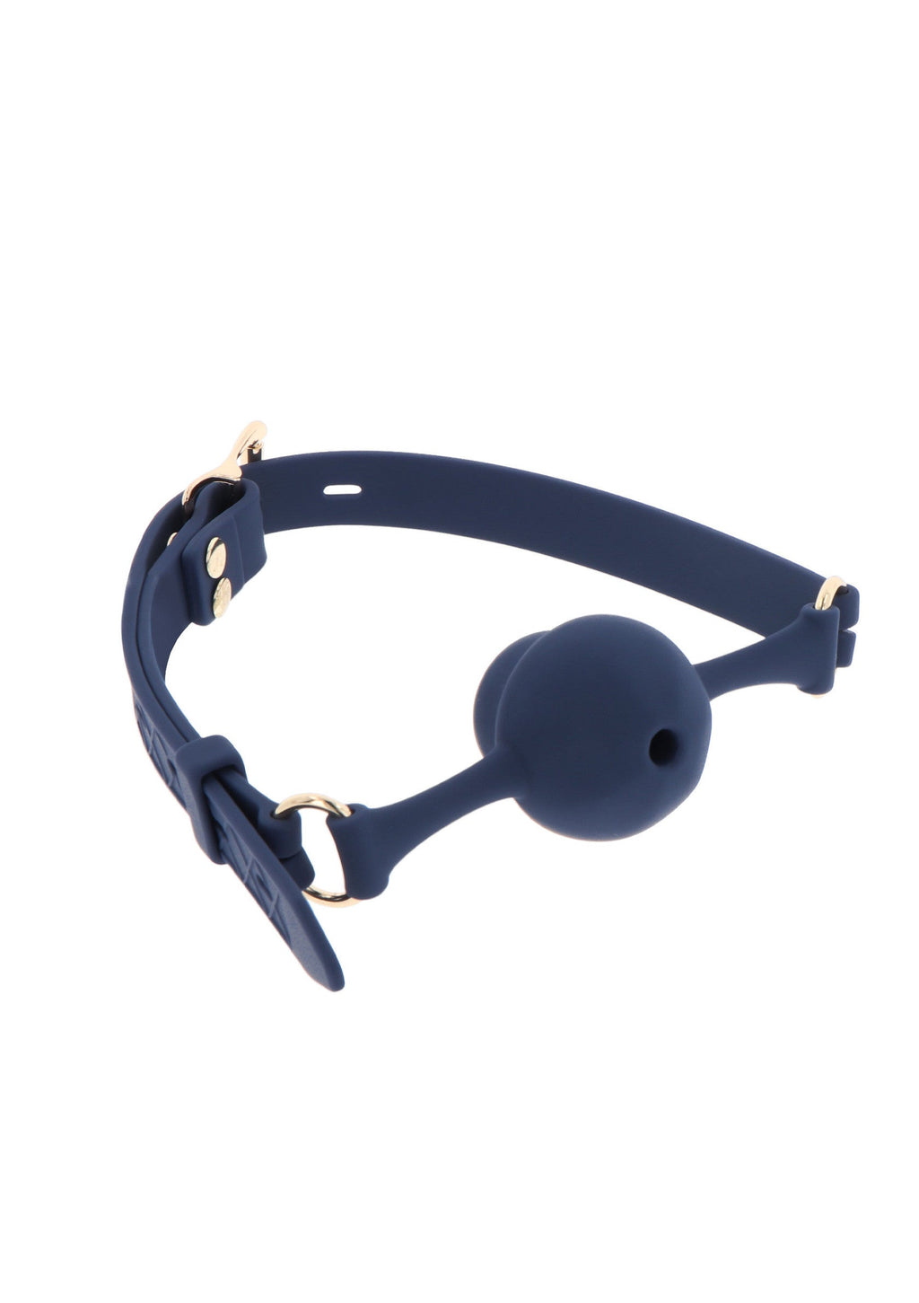 Blue silicone bib