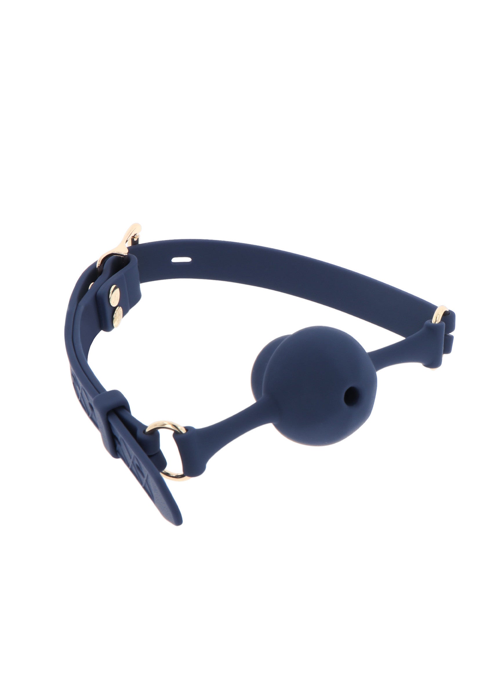 Blue silicone bib