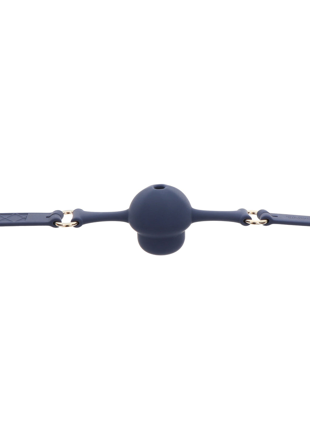 Blue silicone bib