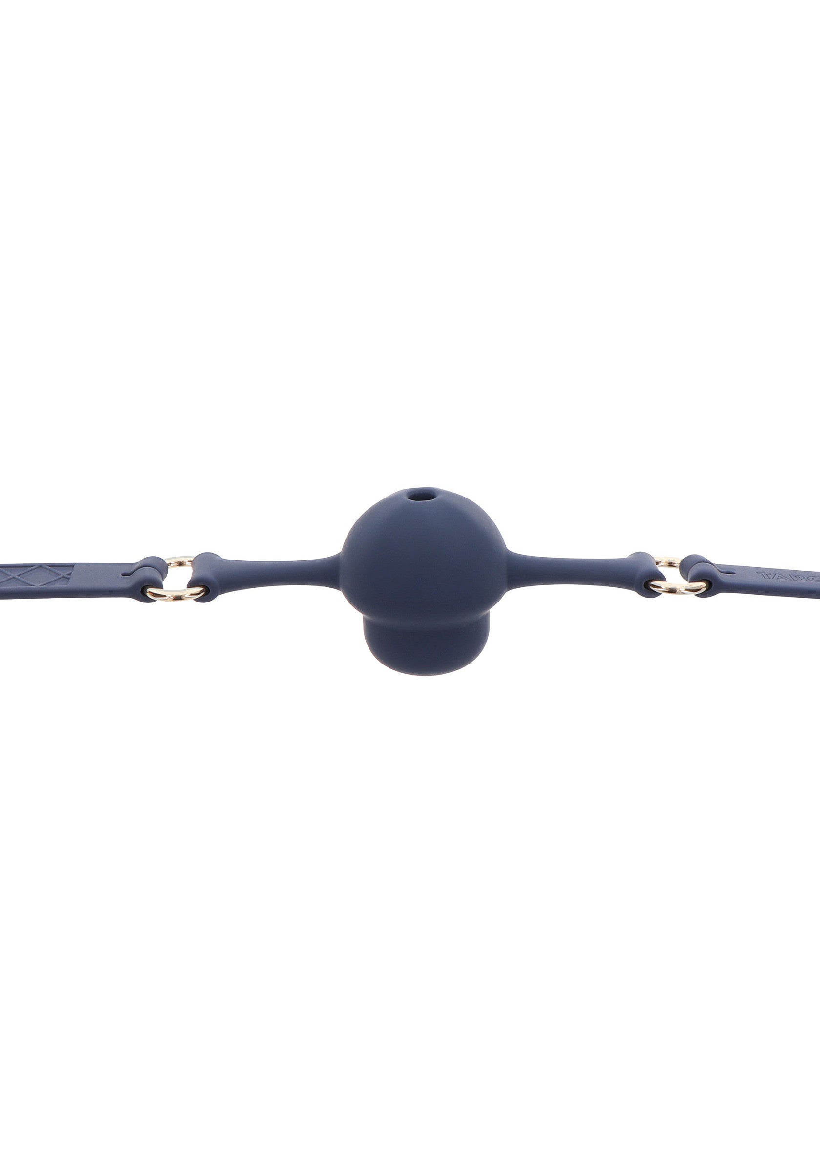 Blue silicone bib