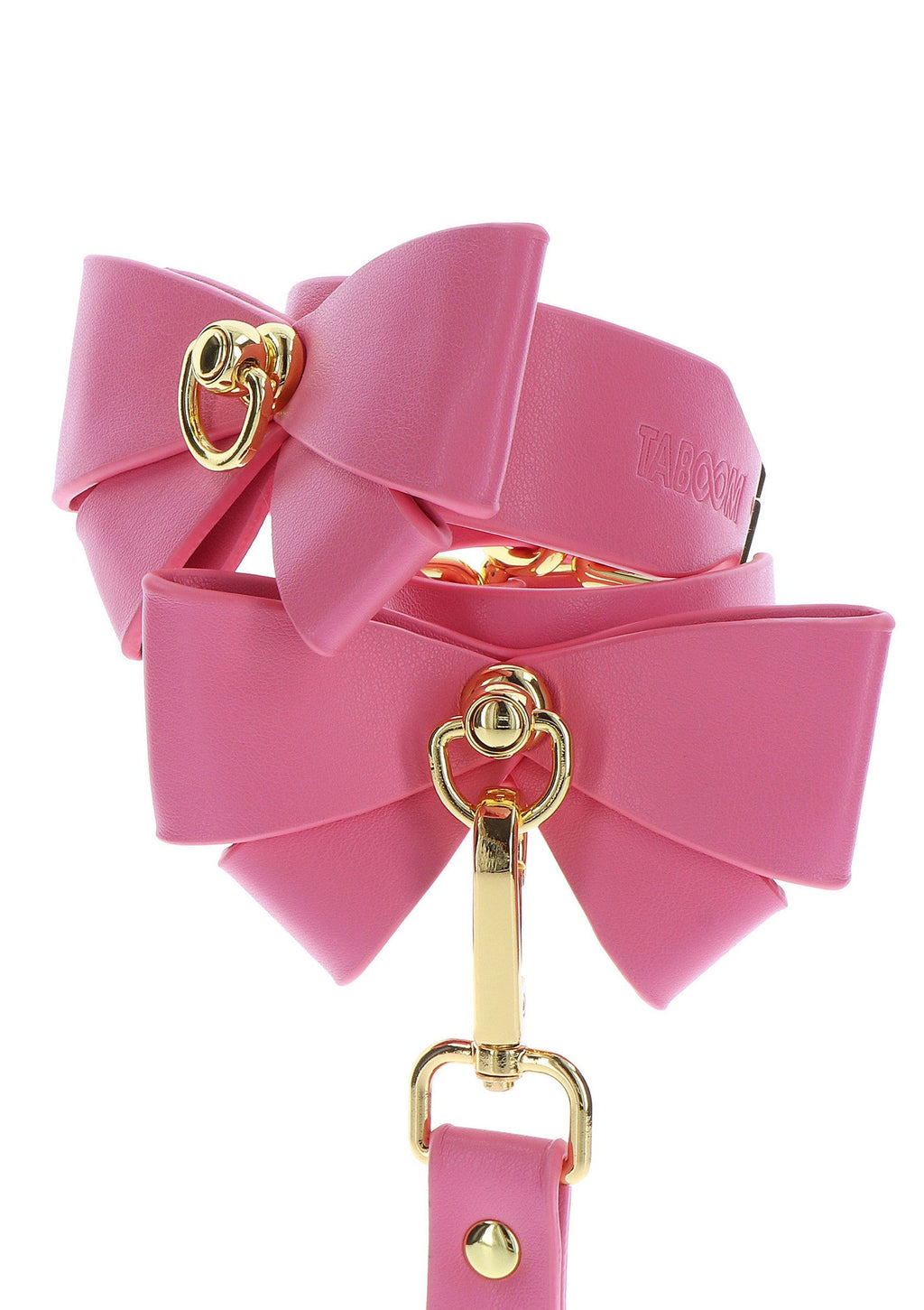 Pink ankle cuffs