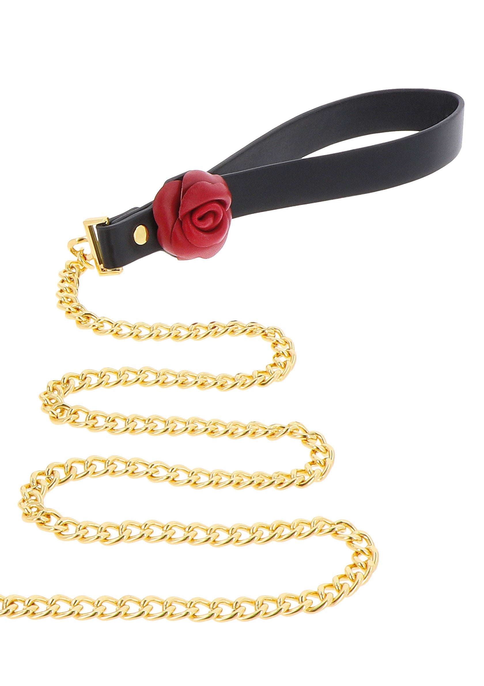 Black Wild Roses Collar and Leash
