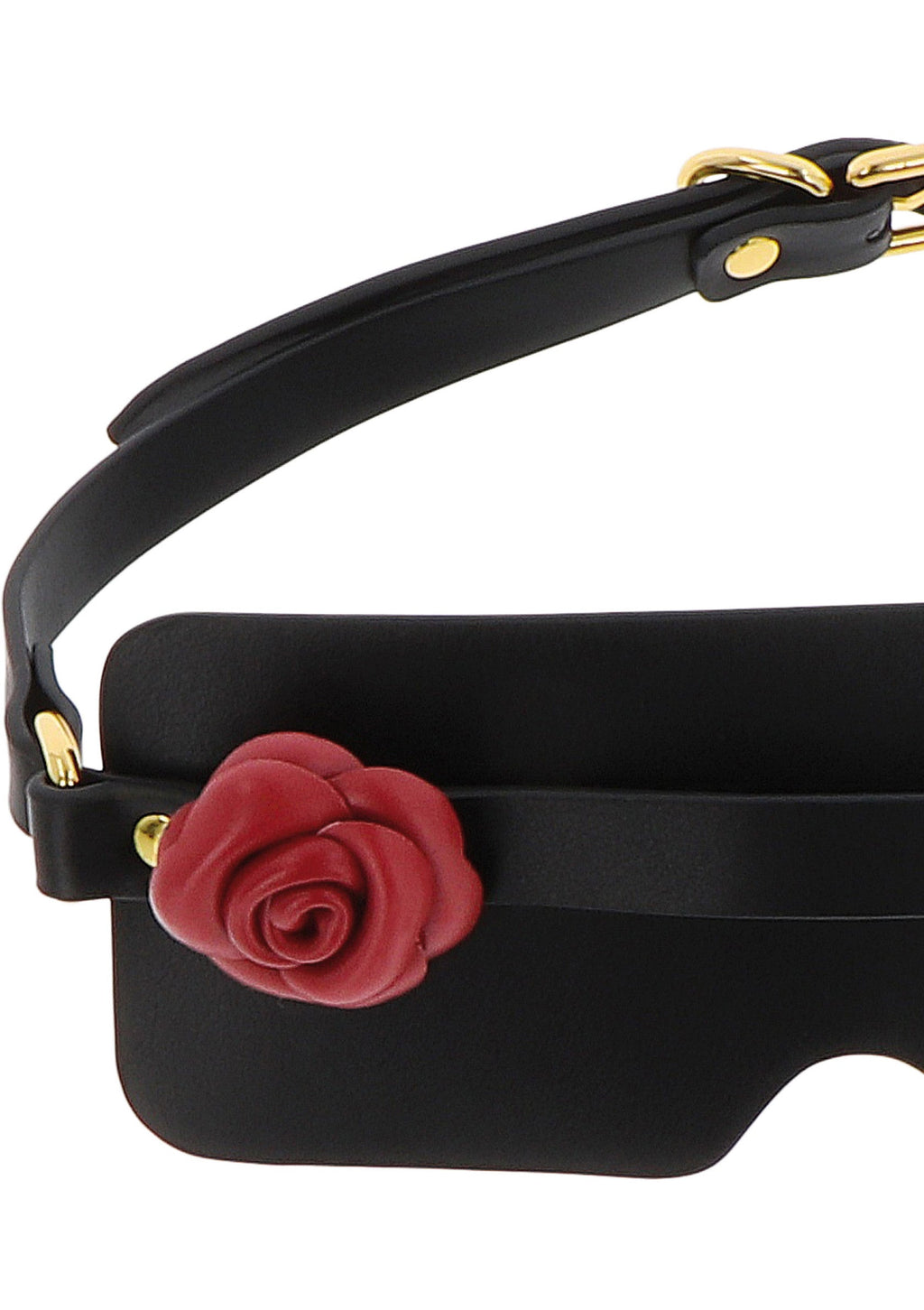 Black headband Wild Roses