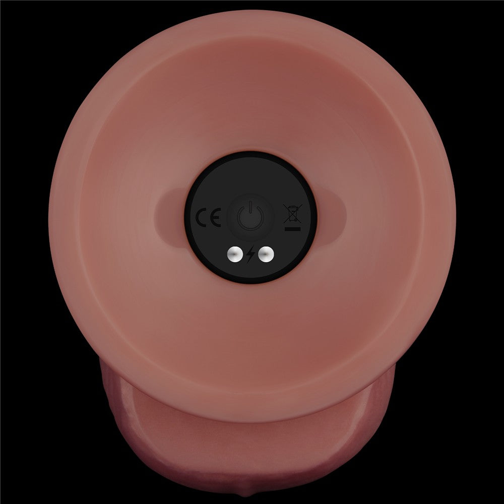 8.5" Dual-Density Vibrating Dildo