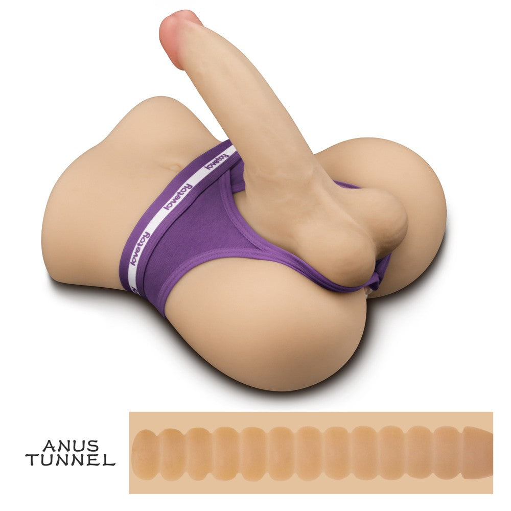 Streetgirl #15 with bendable dildo