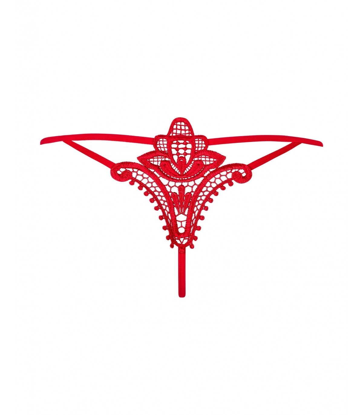 LUIZA RED THONG L/XL