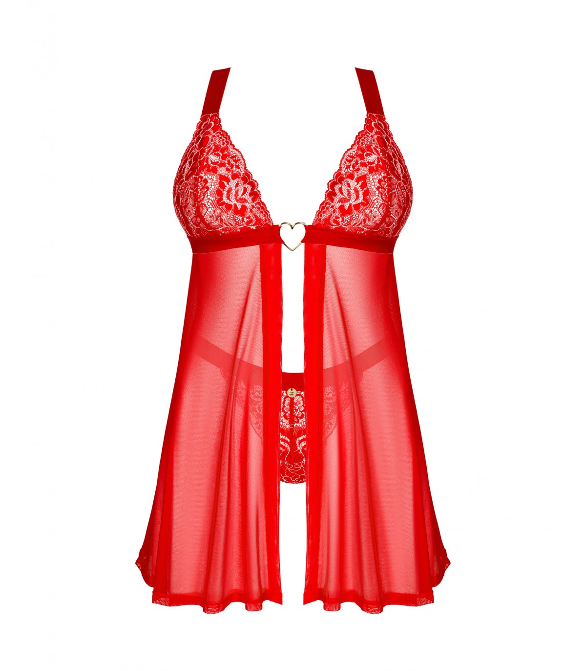 BABYDOLL AND THONG ELIANES M/L