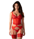 CORSET AND THONG CUPID DESIR 2XL/3XL