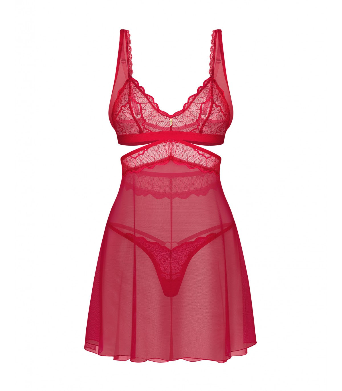 BABYDOLL AND THONG CUPID DESIRE 2XL/3XL