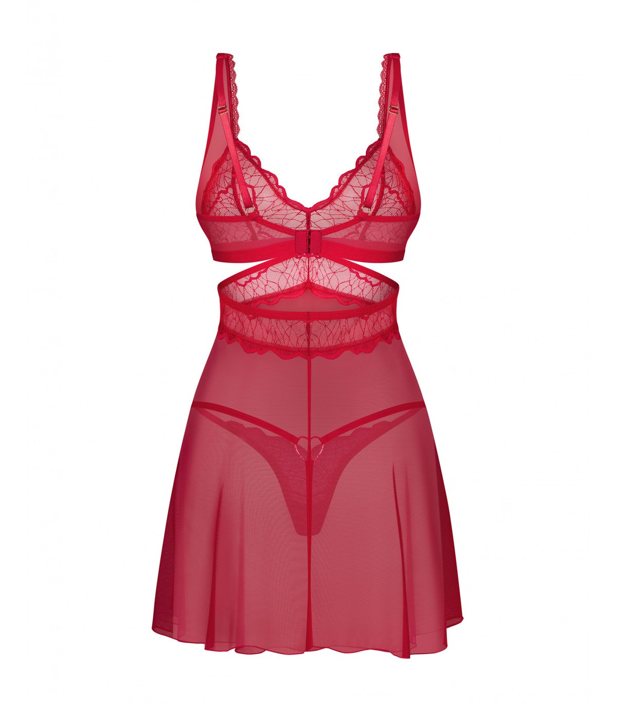 BABYDOLL AND THONG CUPID DESIRE 2XL/3XL