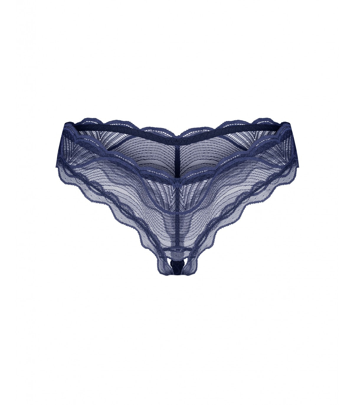 NIGHTLY BLUE THONG CROTCHLESS XL/2XL