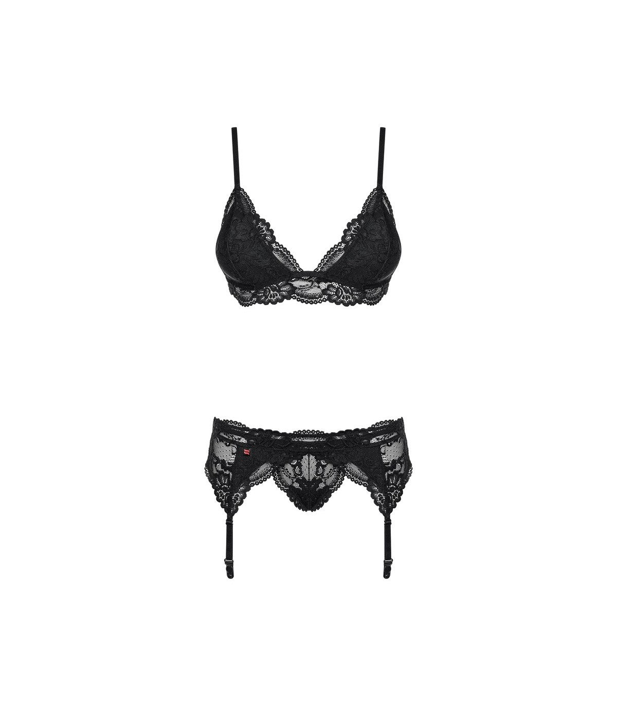 810-SEG-1 3-PIECE SET BLACK L/XL