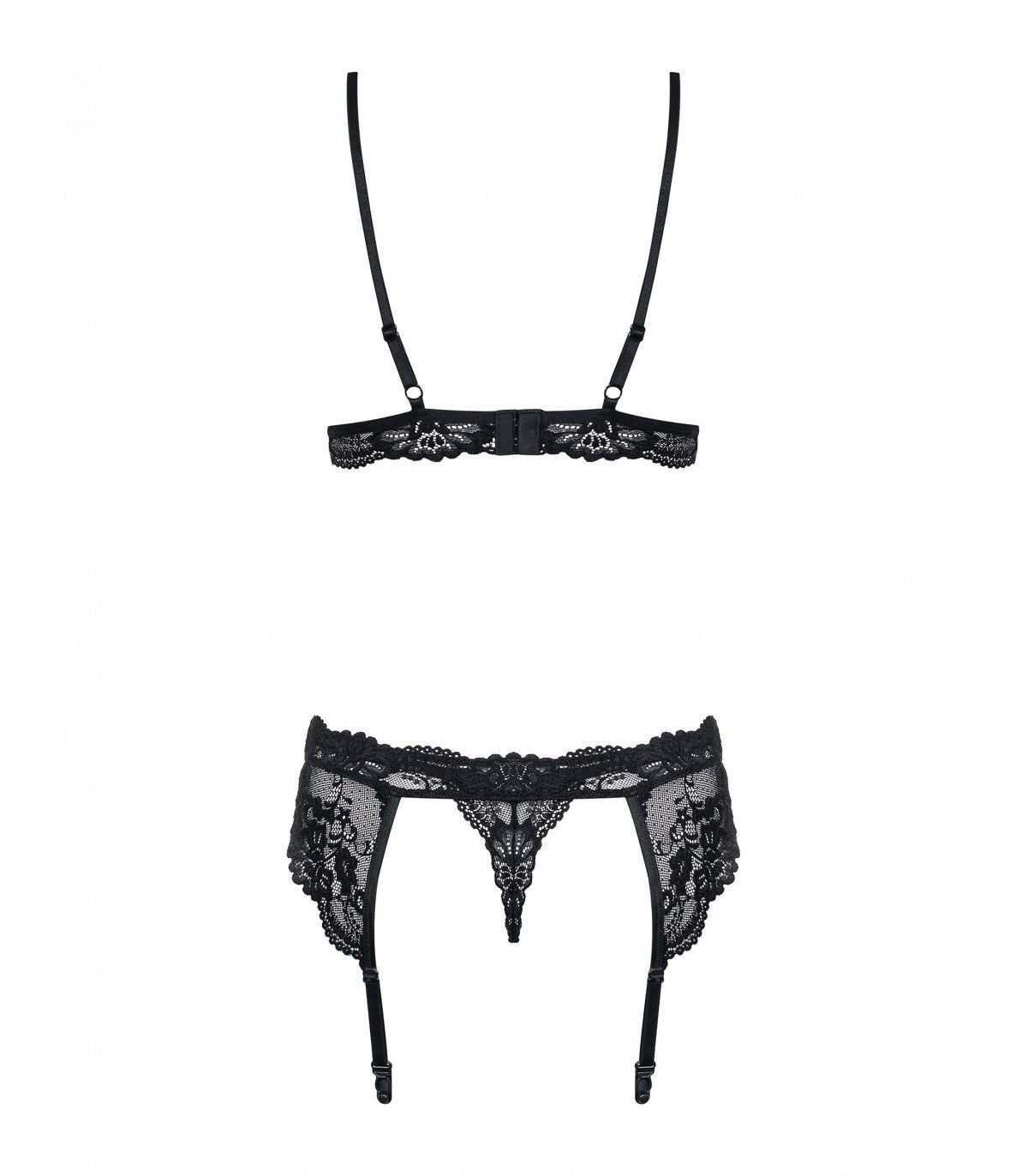 810-SEG-1 3-PIECE SET BLACK L/XL