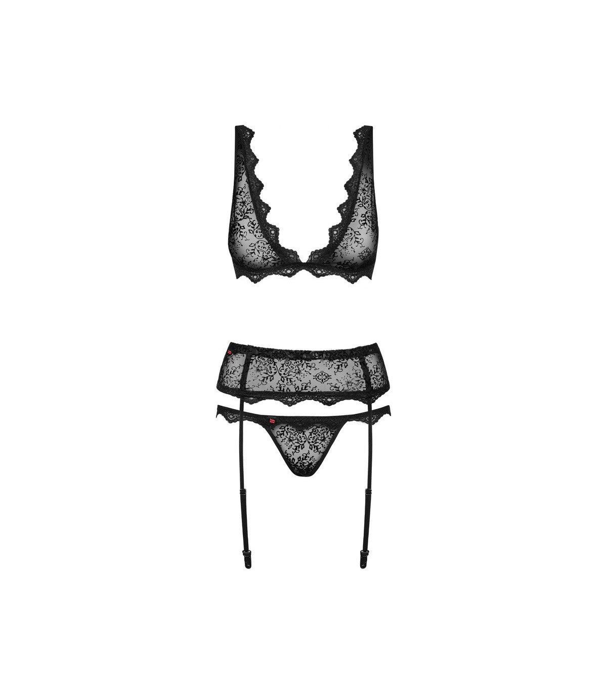 EMPERITA SET 3 PIECES BLACK L/XL