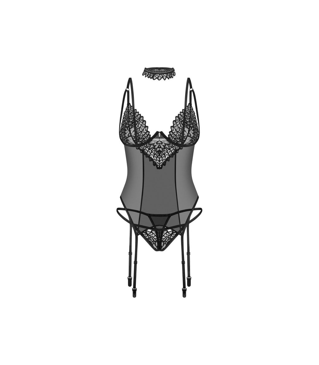 CORSET AND THONG DONARELLA M/L