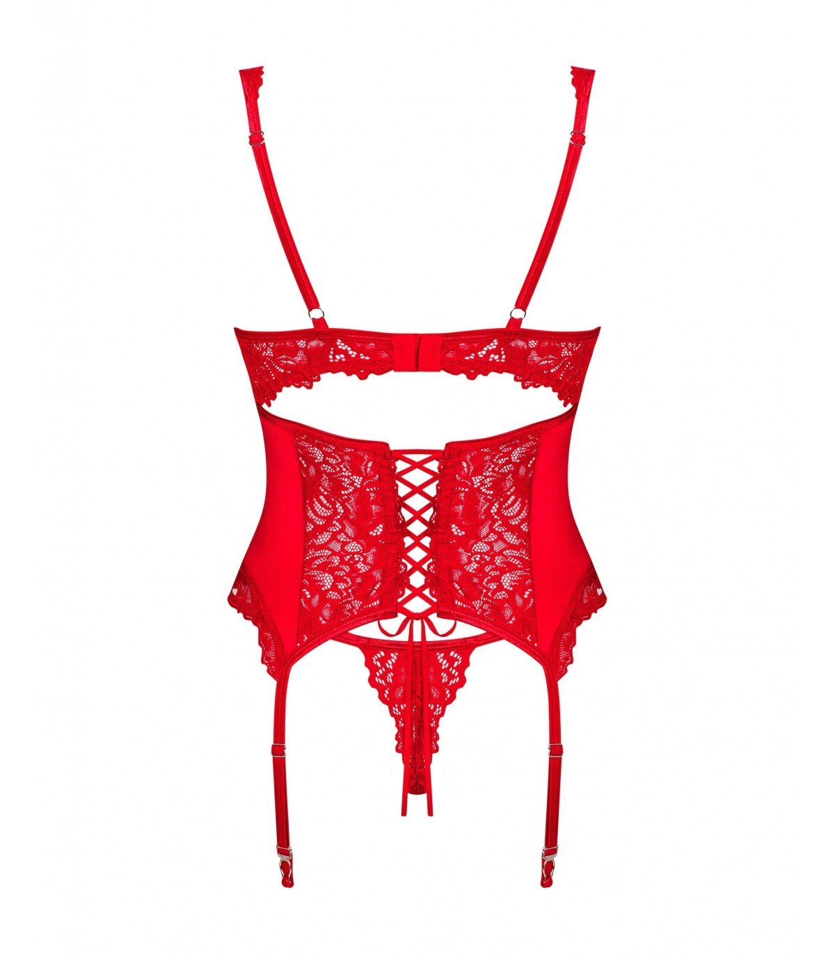 LOVE CHERRIS CORSET AND THONG S/M