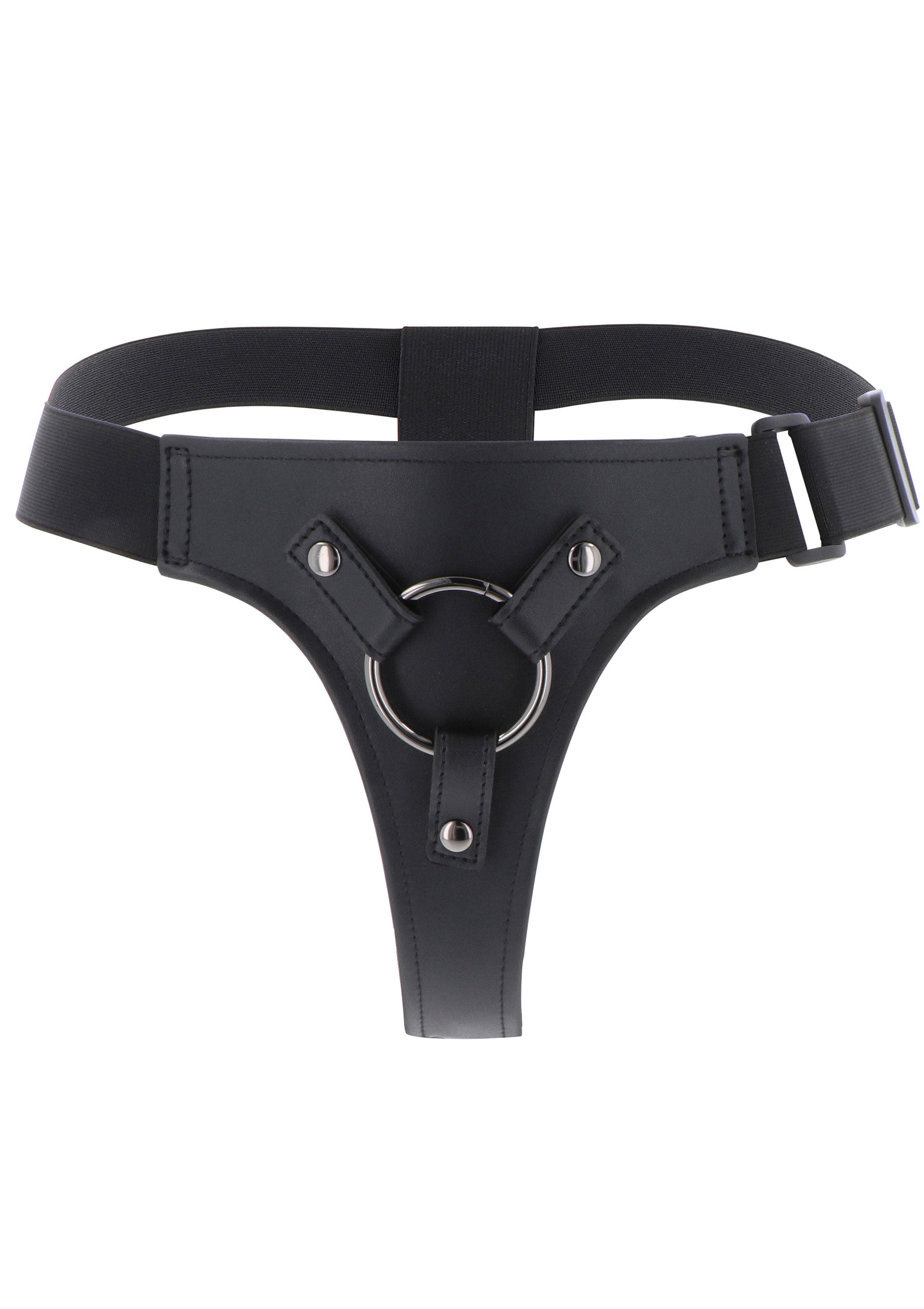 Sexy Black String Strap-On