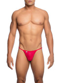 MOB Microfiber V-String Red