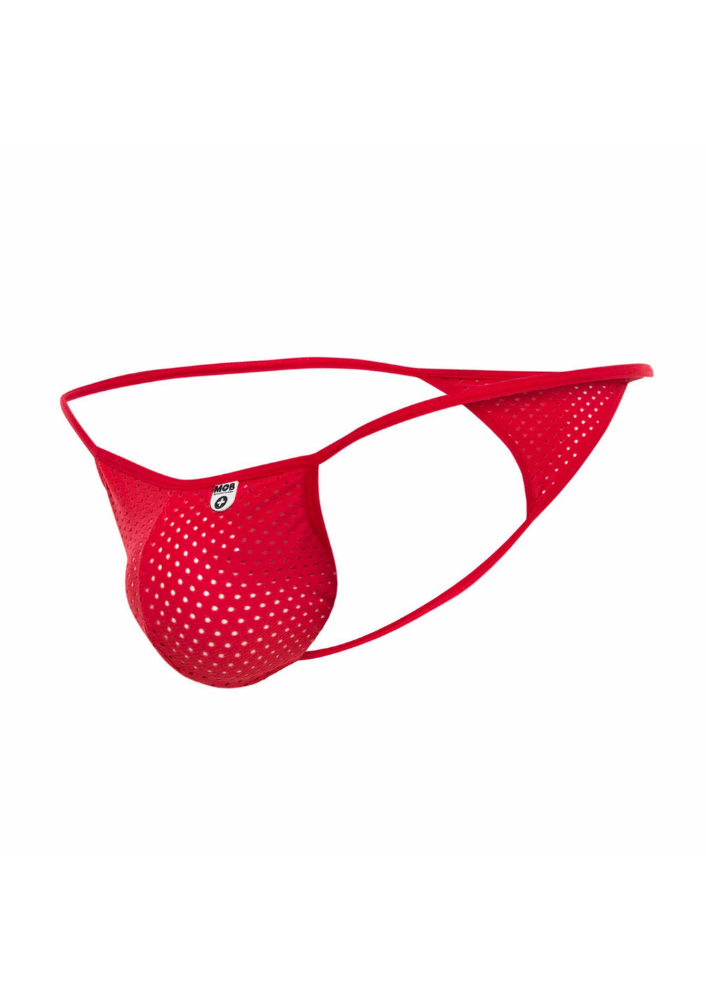 MOB Microfiber V-String Red