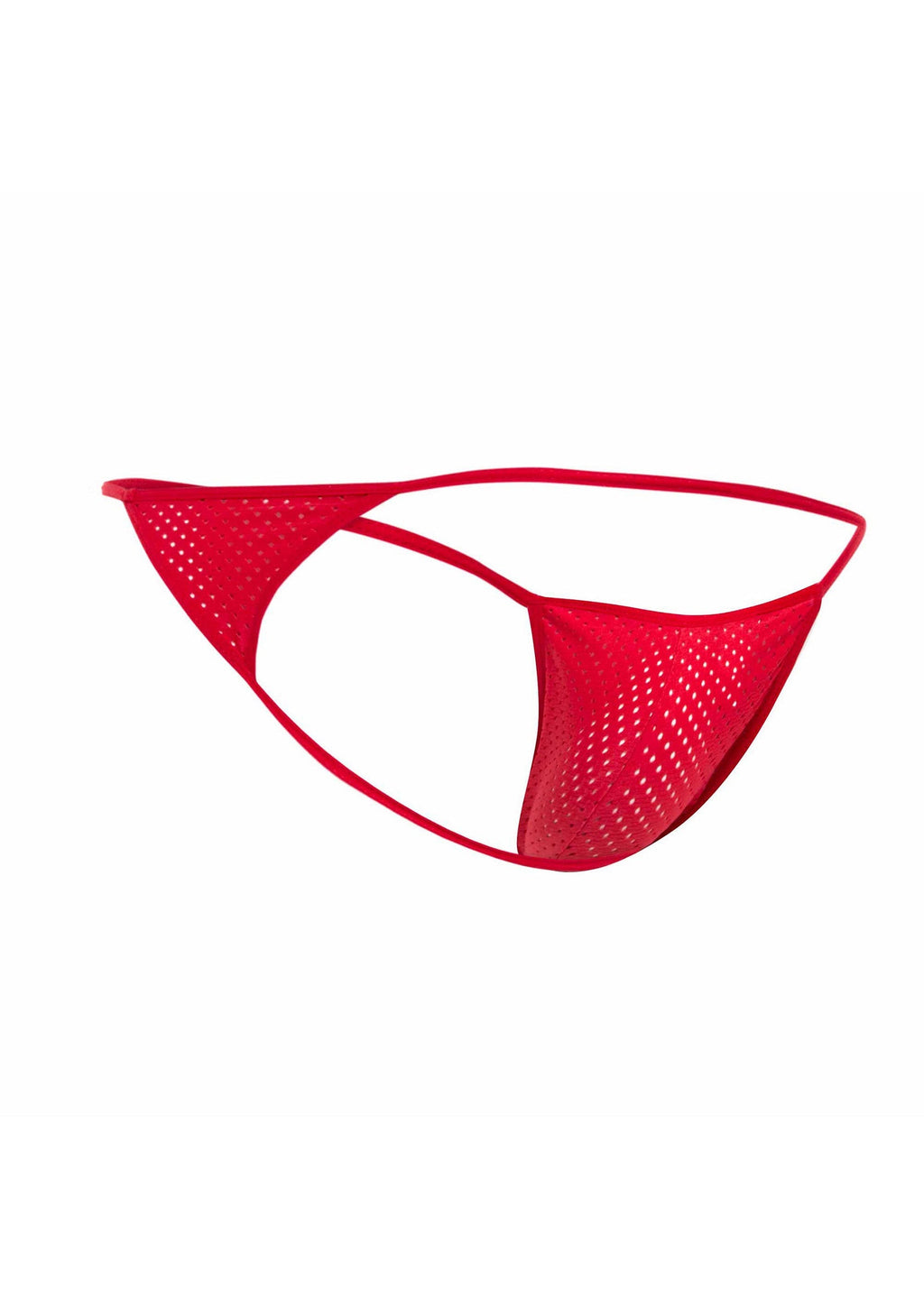 MOB Microfiber V-String Red